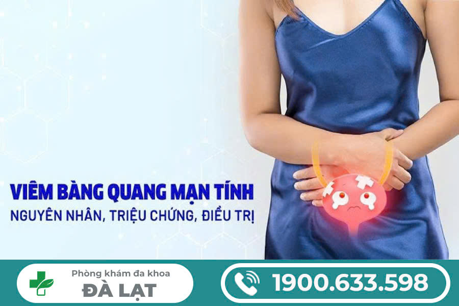 VIÊM BÀNG QUANG MÃN TÍNH Ở NAM GIỚI: NGUYÊN NHÂN VÀ CÁCH ĐIỀU TRỊ 
