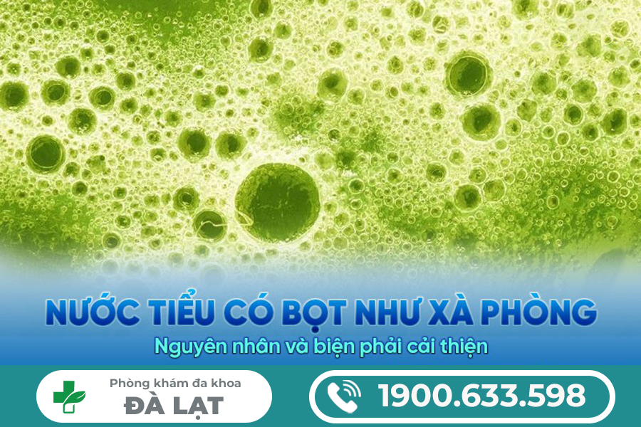 NƯỚC TIỂU CÓ BỌT LÀ BỆNH GÌ Ở NAM VÀ NỮ? BÁC SĨ CHUYÊN KHOA GIẢI ĐÁP